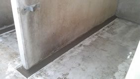Epoxy resin coving in kennels Epoxy resin coving