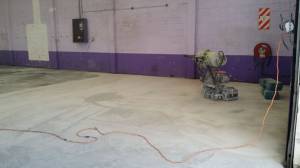 Clean grind workshop-factory floor