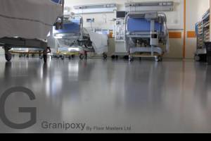 Granipoxy floor - Dark Grey