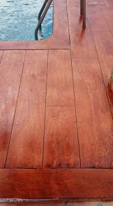 Mahogany Woodcrete