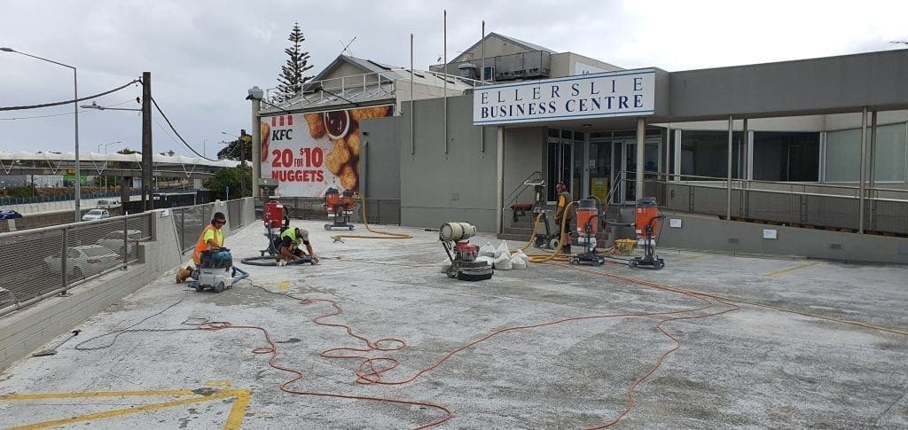 Concrete grinding for surface preparation Auckland