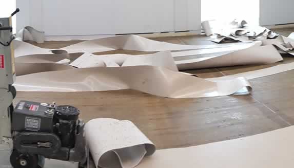 Floor preparation - vinyl removal
