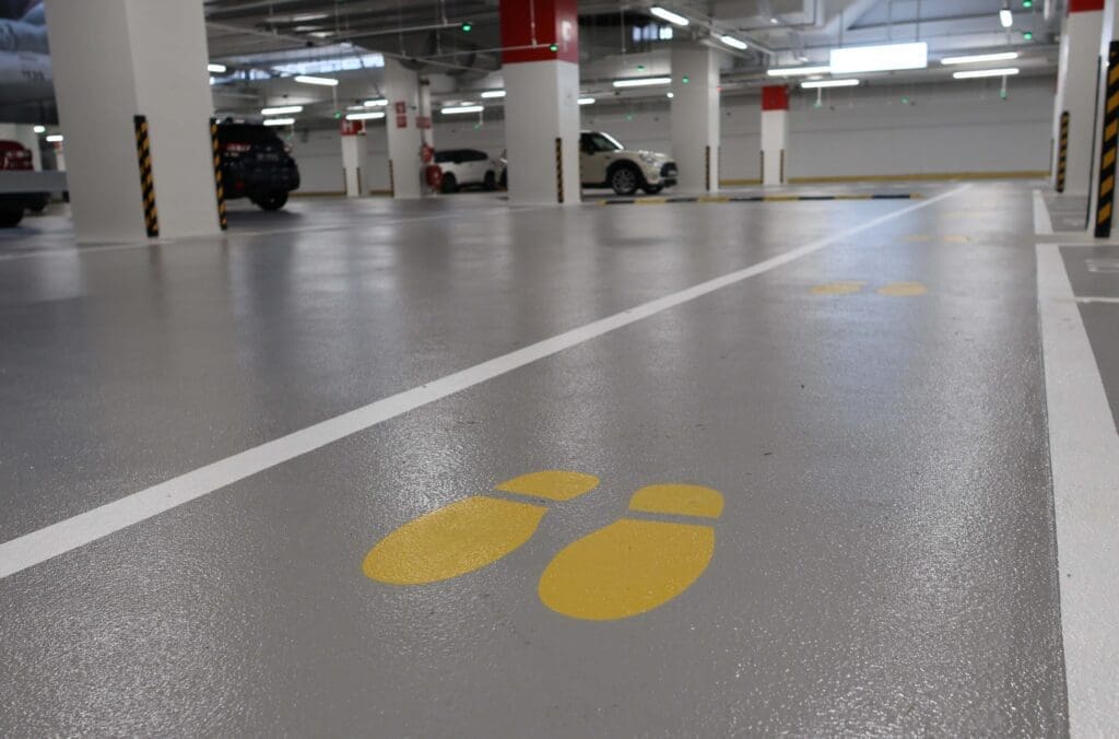MMA Carpark coating