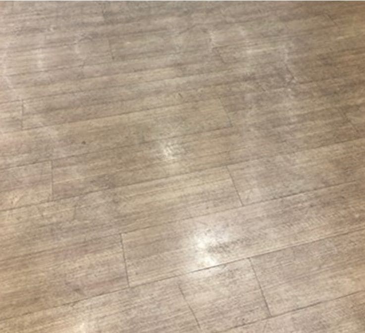 vinyl floor Before Bona Resilient