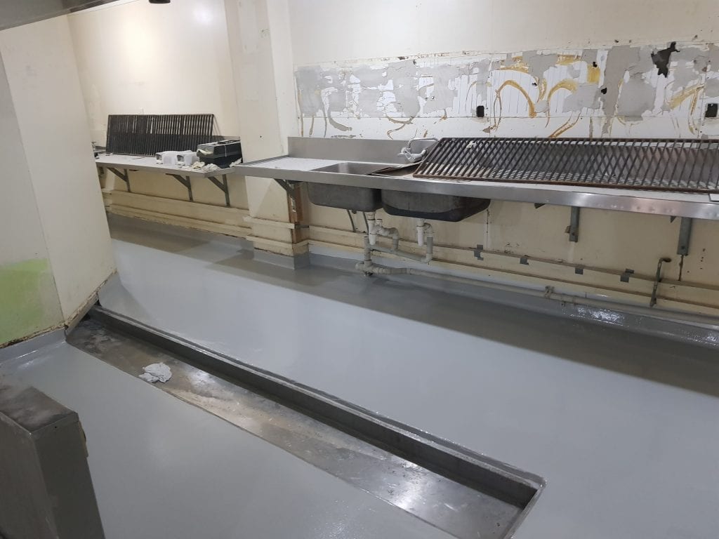 UC Floor - commercial kitchen Auckland