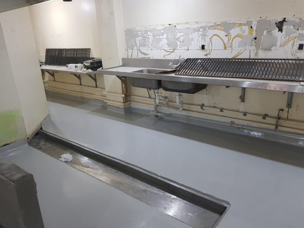 UC Floor - commercial kitchen Auckland