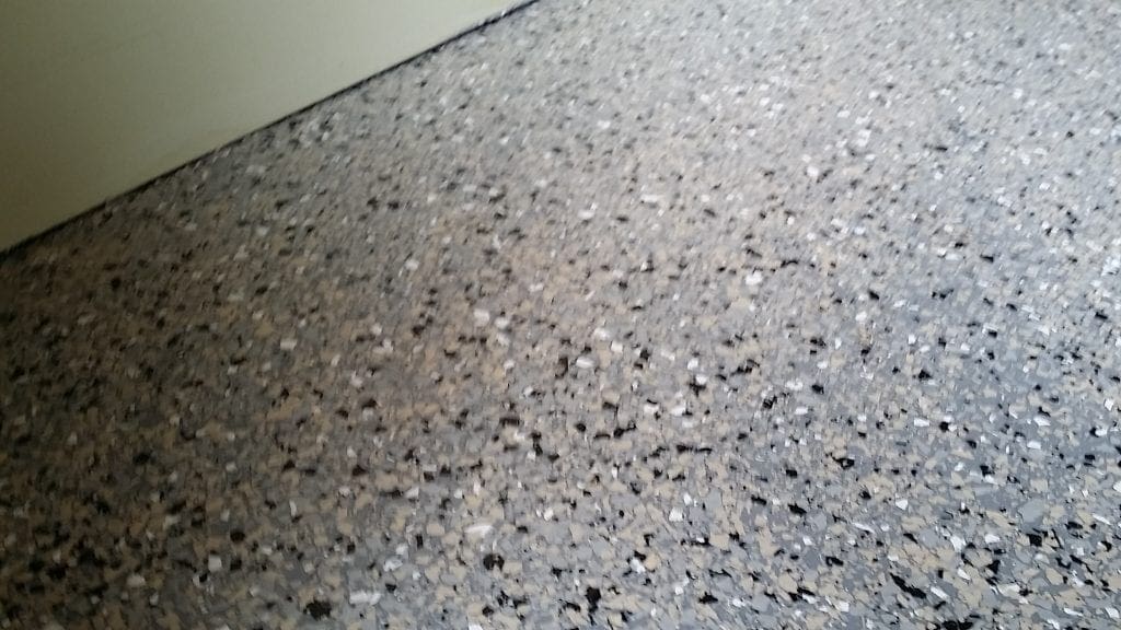 Flake floor