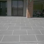 Driveway resurfaced with Spraycova