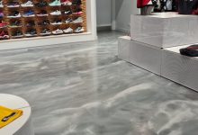 Commercial showroom floor Auckland