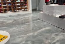Commercial showroom floor Auckland